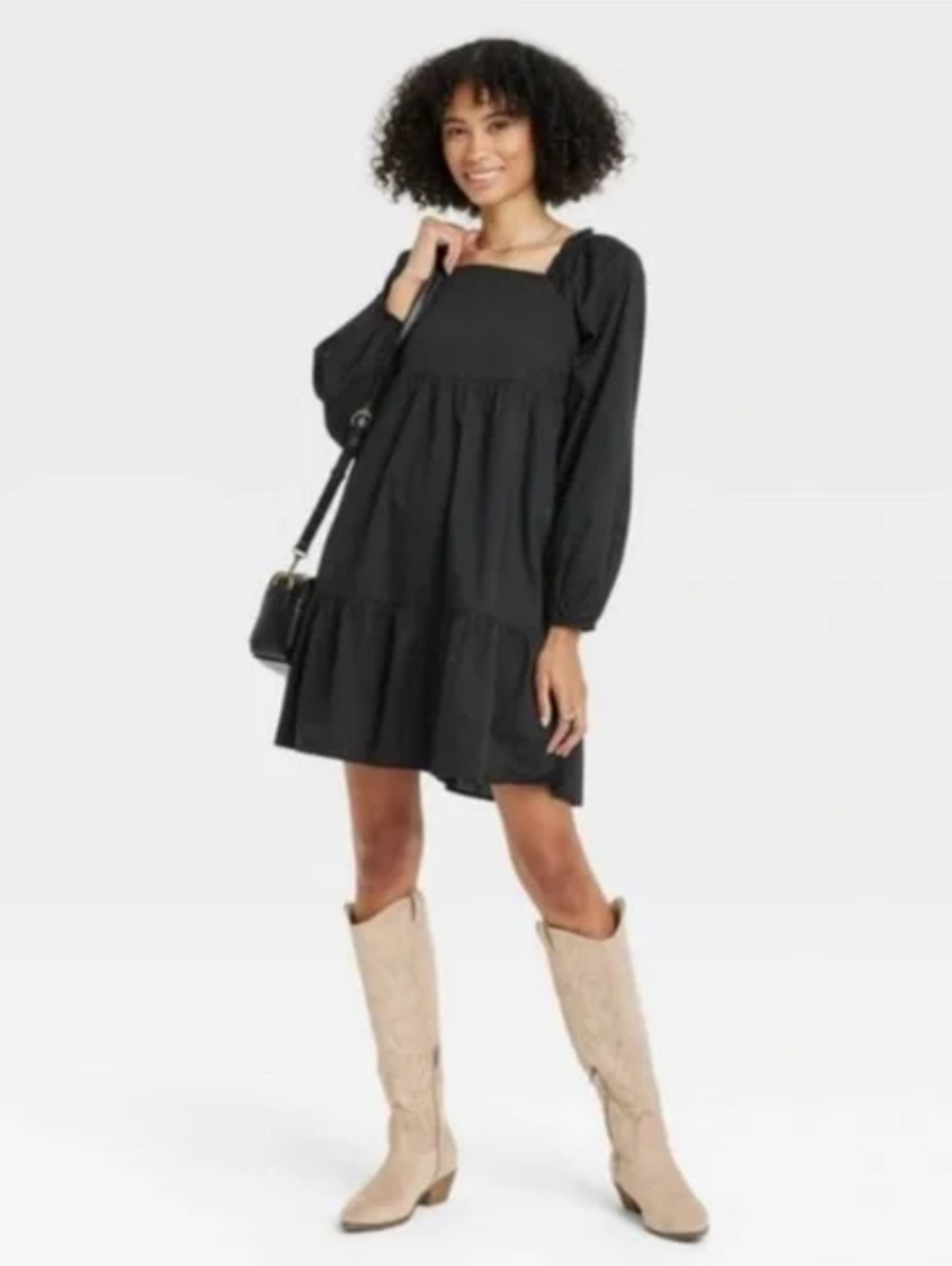 Universal Thread Puff Sleeve Mini Dress